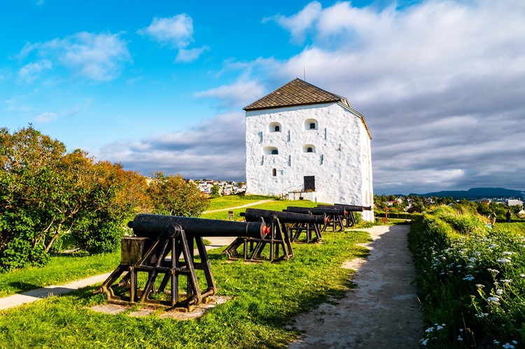 Fort Kristiansten in Trondheim, Noorwegen